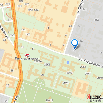 Карта места проведения встречи