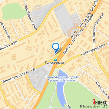 Карта места проведения встречи